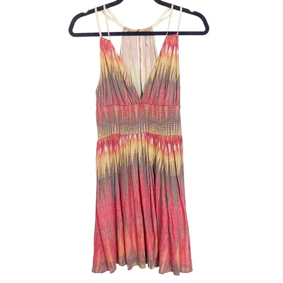 Free People Pink & Yellow Sundress - Picture 5 of 8